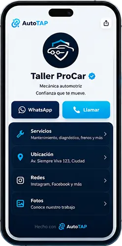 DTA- Ficha y Tarjeta Digital Automotriz Drive Tech Advisors - DTA Ficha y Tarjeta Digital Automotriz